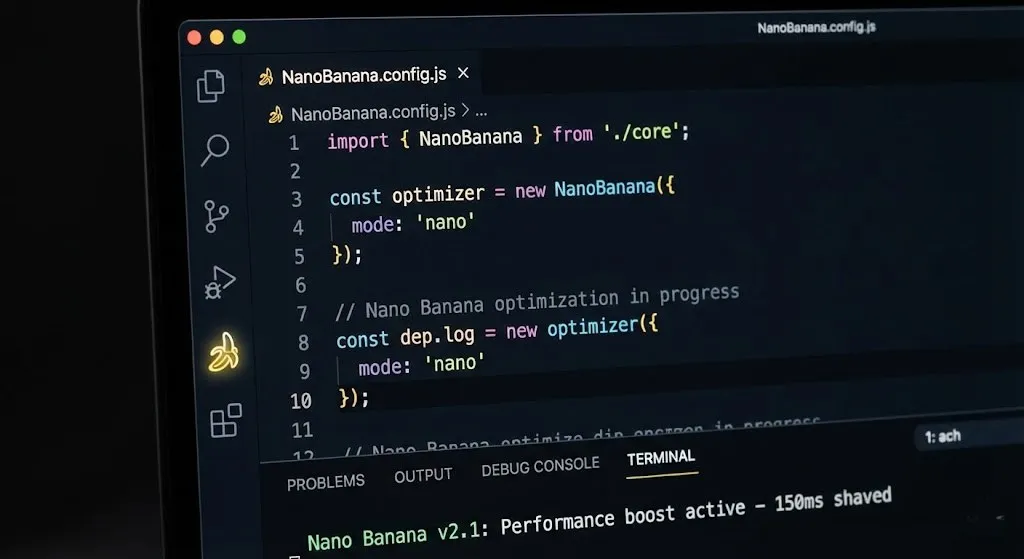 Nano Banana Developer Tools Interface